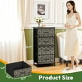 thumbnail image 2 of 4 Drawer Vertical Storage Dresser with Wood Top Fabric Pull Drawers, 2 of 8