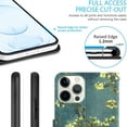 thumbnail image 6 of CoverON For Apple iPhone 13 pro Wallet Case, RFID Blocking Vegan Leather 6x Card Slot Holder Cover Flip Folio Phone Pouch, Almond Blossom Art, 6 of 7