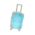 thumbnail image 4 of HILABEE Mini Suitcase Clear Miniature Dolls Suitcase for Playset Makeup Children Toy Blue, 4 of 9