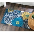 thumbnail image 6 of Nourison Passion Floral Blue 1'10" x 2'10" Area Rug, (2x2), 6 of 7