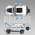 thumbnail image 5 of Brabus Modèle de Voiture Suv G800 avec Lumière & Porte Ouvrable Véhicule Musical Simulation, 5 of 5