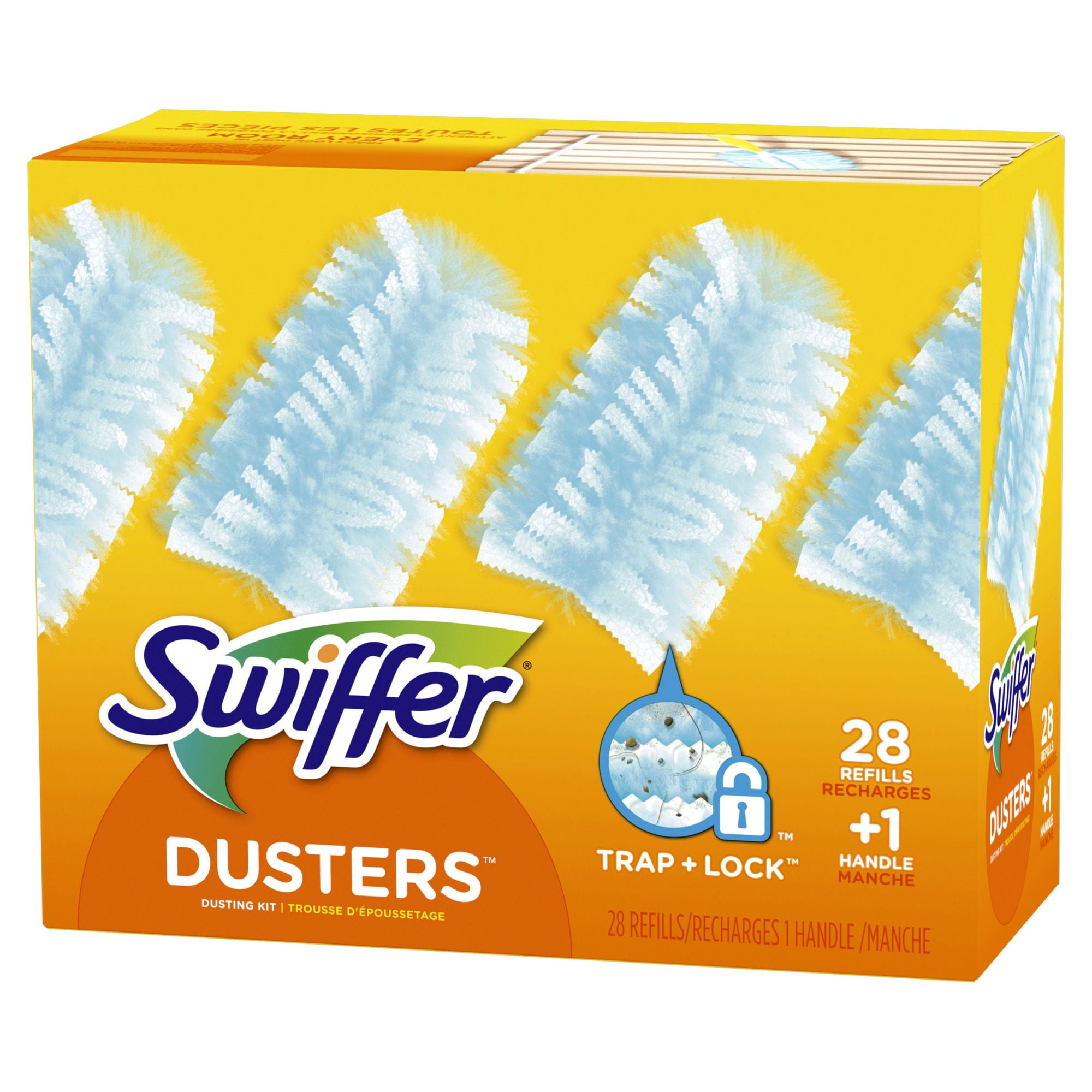 Unscented/Lavander 3 BXs of 18 Count Swiffer Dusters Multi Surface Refills 