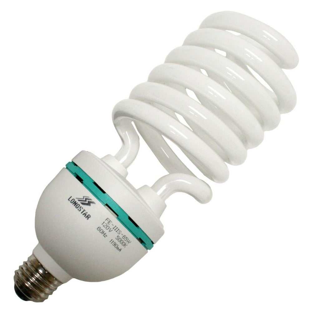 LongStar 00195 FEIIIS65W/50K Twist Medium Screw Base Compact