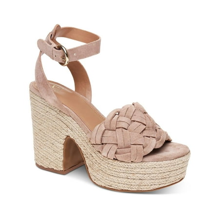 

Marc Fisher LTD Womens Odilia Suede Braided Block Heel