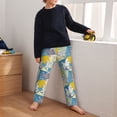 thumbnail image 5 of KLL Cute Poodle Dog Print Boys Girls Pajama Pants,Sleep Pants Soft Elastic Waist Teens Pajama Bottoms Lounge Pants 5-16 Years-Medium, 5 of 6