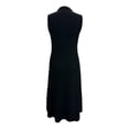 thumbnail image 3 of Vestido Midi George para Mujer, Cuello Alto Negro Talla Ch, 3 of 4