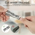 thumbnail image 4 of Tzgsonp Nail Clipper Stainless Steel Wide Jaw Opening Toenail Cutter Splash-proof Ergonomic Curve Sharp Fingernail Trimmer Heavy Duty Nail Grooming Tool for Adults Seniors Pets, 4 of 10