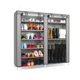 thumbnail image 1 of GoDecor High Quality Shoe Rack Shelf Portable Storage Closet Organizer Cabinet 9 Lattice, 1 of 6