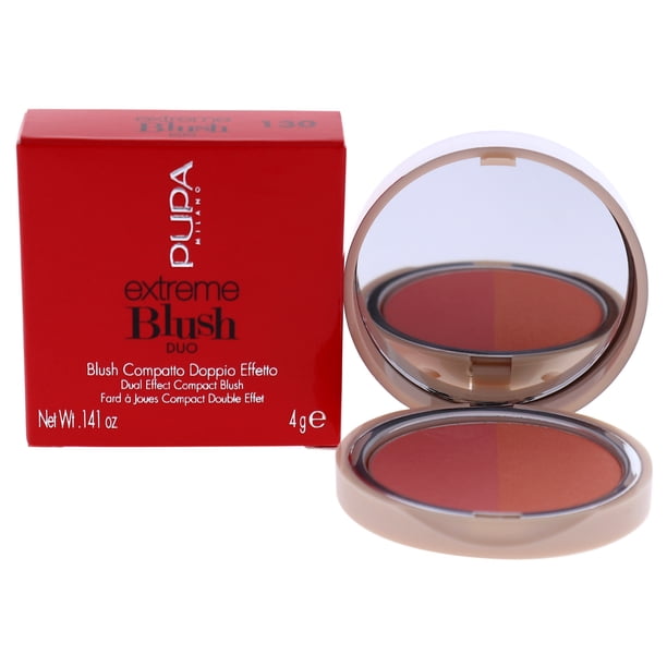 Sonrojo Extreme Blush Duo Pupa Milano 130 Salmón Mate 0.141 oz
