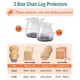 thumbnail image 5 of Protectores de silicona transparente para patas de silla con almohadillas de fieltro, 32 piezas, protegen los pisos de madera contra rayones, 5 of 6