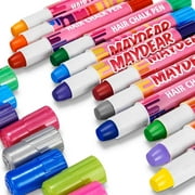 Maydear Hair Chalk Pens 12 Colors Temporary Hair Color for Hair Dye, Non-Toxic & Safe for kids, Great Birthday Gift for Girls - image 2 of 5