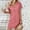 Pink, variant on Hot Days, Bold Styles SMihono Women's Casual T Shirt Dress Button Up V Neck Tunic Dresses Summer Short Sleeve Mini Dresses Loose Sundresses Green M