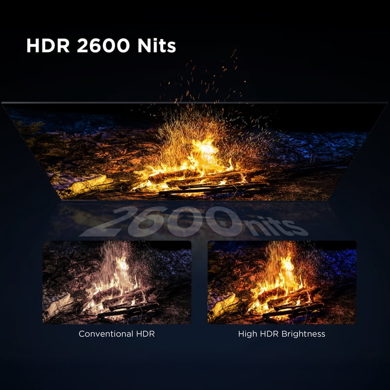 TCL 55" Class QM7K Series QD-Mini LED QLED 4K UHD Smart Google TV (NEW, 2025) - 144Hz, Local Dimming, Audio by Bang & Olufsen - 55QM7K gallery view