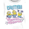 thumbnail image 2 of Despicable Me, Girls' Short Sleeve T-Shirt, Content Creator, Sizes 4-16, 2 of 7