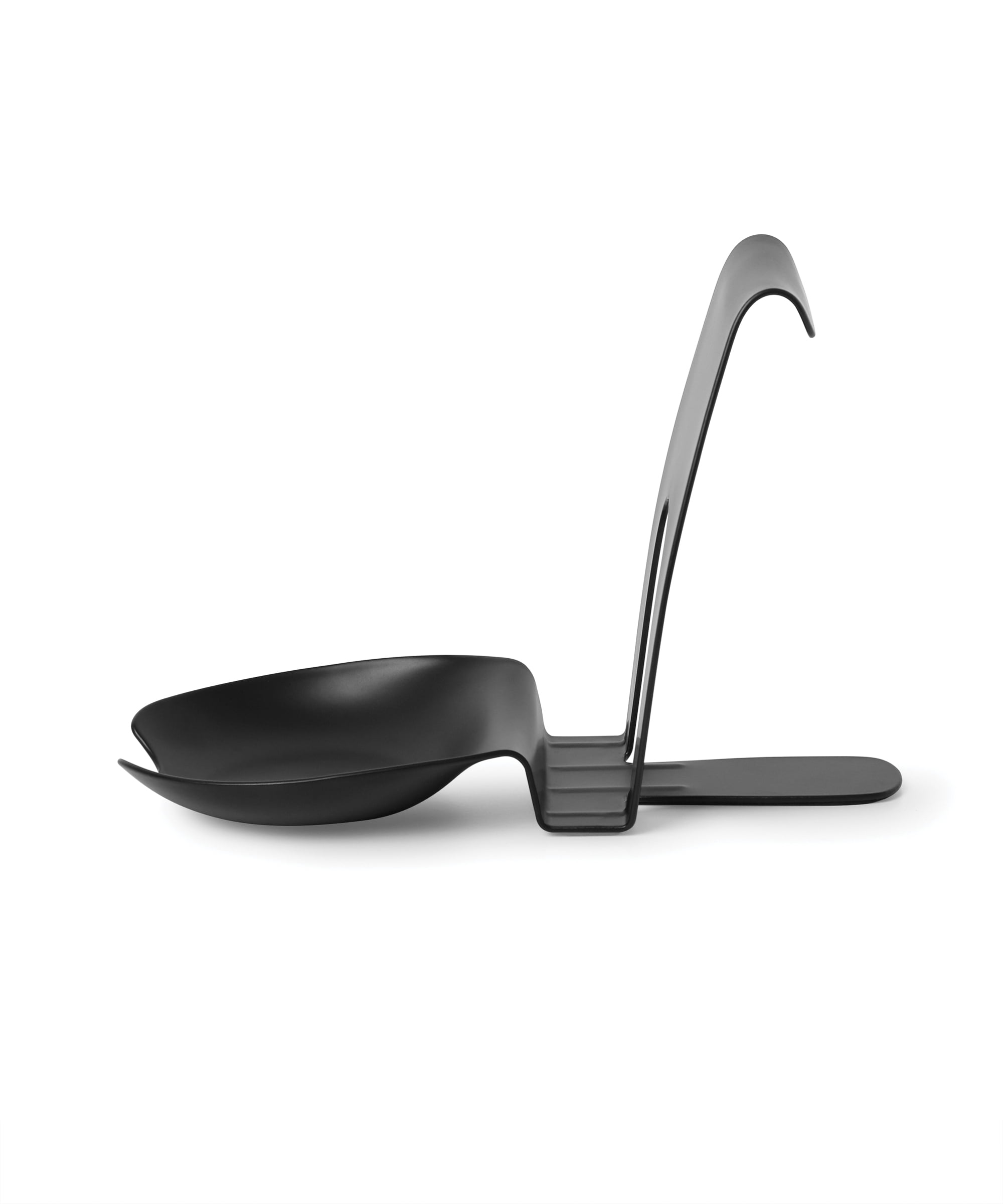 Mainstays Spoon Rest and Pot Lid Holder Black Metal