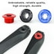 thumbnail image 5 of Advancent 2 piezas tornillo de manivela M18 perno de bicicleta de montaña reemplazo para Prowheel Type10 NO10, 5 of 6