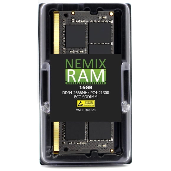 RAM NEMIX 16 GB DDR4 2666 MHz ECC SODIMM para NAS