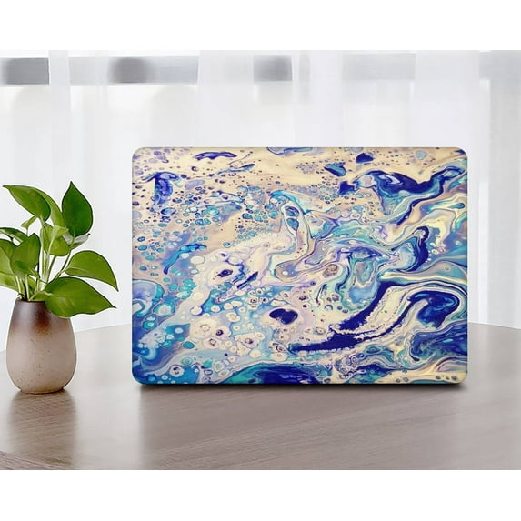 KSK KAISHEK for MacBook Air 13 inchs Case 2018 - 2022 Released Model A2337 m1 A2179 A1932, Plastic Hard Case Shell Cover, Marble 190