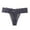Navy, variant on Women's Solid Color Seamless Comfortable Breathable Lace Triangle Briefs Nylon Granny Panties