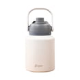 thumbnail image 1 of Buy 2 get 10% off Stainless Steel Kettle Large Capacity Cup With Straw Outdoor Sports Camping Portable Ton Bucket, 1 of 2