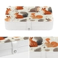 thumbnail image 4 of Squirrel Jewelry Organizer Travel Case PU Leather with Removable Compartment, Portable Necklace Bracelet Holder Jewelry Display, 4 of 6