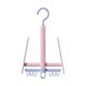 thumbnail image 1 of Perchero para secar zapatos con pinzas, soporte para zapatos, apilable, multifuncional, para secar Rosa, 1 of 9