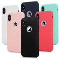 thumbnail image 2 of Fashion Soft Silicone Candy Pudding Cover For iPhone X XS Max XR 11 12 13 Pro Max 12 mini 8 7 6 6S Plus Gel Phone Protector case Red For iPhone Xs Max, 2 of 6