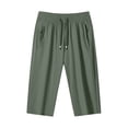 thumbnail image 2 of Dolkfu Athletic Shorts for Mens Drawstring Bermuda Shorts Elastic Waist Quick Dry Mens 6 Inch Shorts L, 2 of 8