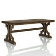 thumbnail image 3 of Sharpsville Farrmhouse Wood Rectangle Coffee Table, Reclaimed Oak, 3 of 7