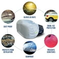 thumbnail image 2 of Mockins 182”x74”x68” Silver 190T Polyester SUV Car Cover, 2 of 8