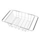 thumbnail image 1 of Escurridor de fregadero de acero inoxidable, extensible, resistente a la corrosión, para utensilios de cocina (Arch Net), 1 of 5