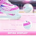 thumbnail image 5 of JZY Kids Ice Skates with Fun Wing Design,Adjustable&Comfort Fit for Boys&Girls Ages 3-12,Perfect for Indoor and Outdoor Skating, 5 of 7