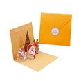 thumbnail image 1 of TIELUTT 3D Christmas Greeting Card Christmas Eve Message Thank You Notes with Envelopes Set Small Cute Blank Cards Large Thank You Cards Thank You for Shopping Cards 4x6 Greeting Cards Graduation, 1 of 8