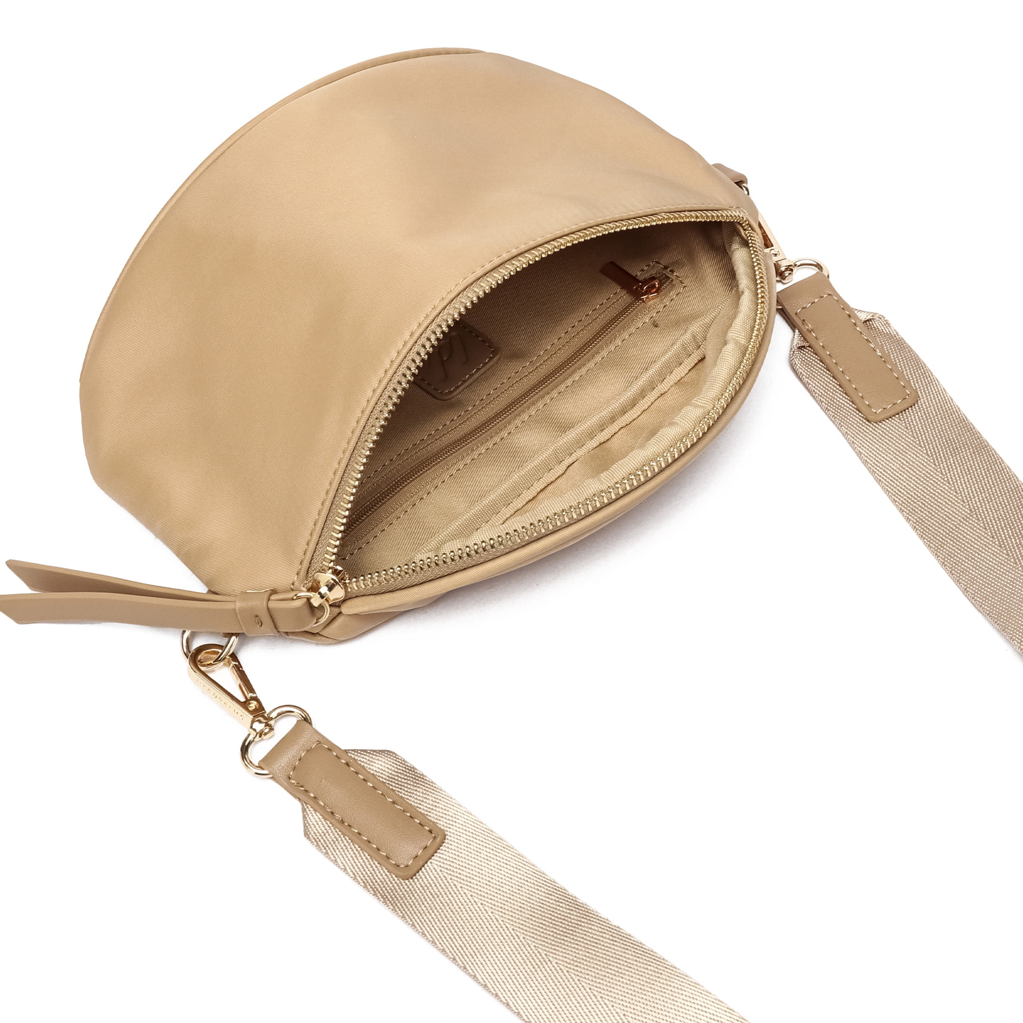 LIKE DREAMS Out-of-Norm Fanny Pack with Detachable Pouch, Nude