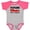 Heather and Hot Pink, variant on Inktastic Future Pit Crew Red Race Car Boys or Girls Baby Bodysuit