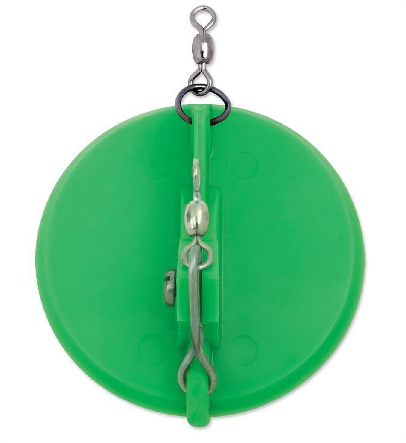 Luhr Jensen Dipsey Diver Adjustable/Directional Fishing Trolling Diver 4-1/8" Kelly Green/White Bottom