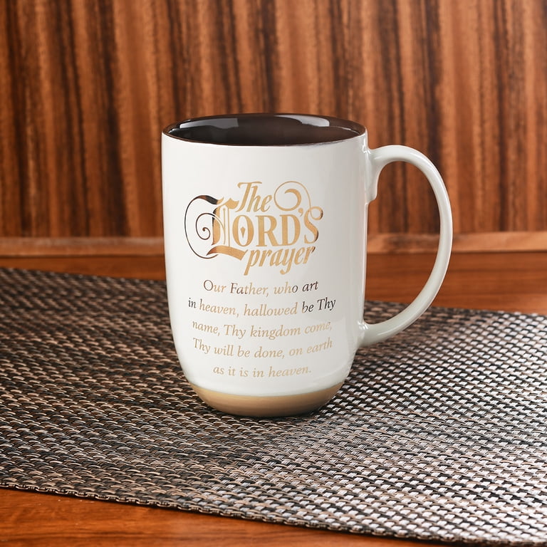 "Be Strong & Courageous" Joshua 1:9 Inspirational Ceramic Mug - 15 Ounce, Dishwasher & Microwave Safe