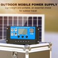 thumbnail image 4 of Cargador de BateríA del Panel Solar 30W 12V + Controlador 40A para RV Coche Casa Camping, 4 of 5