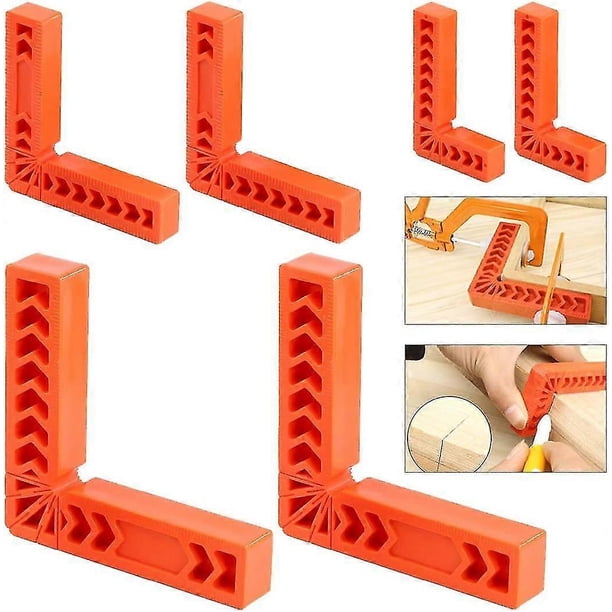 Angle Brackets for Woodworking Photo Frames Boxes Cabinets or Drawers L Angle Ruler Right Angle Carp