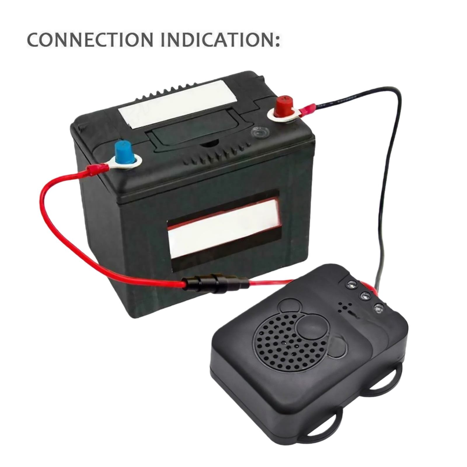 CSYANXING Car Engine Ultrasonic Repeller, DC12V 5mA Standby, For Mice Rats Mole Squirrel Pest Prevention
