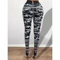 thumbnail image 3 of LovelyWholesale Women's Plus Size Camo Print High Stretchy Leggings (Can Be Worn Inside Out), 3 of 4