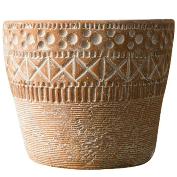 Cement Flowerpot Bonsai Planter for Succulents Cement Planter Breathable Cement Plants Pot