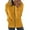 Yellow, variant on under $15 Turilly Women Coats Winter Jacket Fashion Woman Long Sleeve Zipper Open Front Loose Outerwear Printing Blouse Coat Tops Pockets Hooded Blouse
