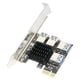 thumbnail image 1 of Convertidor de tarjeta USB 3,0 de expansión de 1 a 4 ranuras PCI compatible con ranura x1 x4, x8, x16 para dispositivo de minería fácil Plata Yotijar Tarjetas verticales, 1 of 6