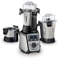 thumbnail image 3 of Hamilton Beach Professional 2.2 HP 120V Juicer Mixer Grinder with 3 Stainless Steel Jars, 1.5 Liters, Model 58770, 3 of 15