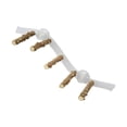 thumbnail image 3 of Guardoinrt Portable Suction Cup Perch Toy Addition To Bird Routine Best For Cockatiels During Travel Parrot Stand Cars Budgies Style C, 3 of 6