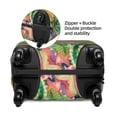 thumbnail image 4 of Haiem Watercolor Blooming Cactus Luggage Cover Printed Suitcase Covers for Luggage Elastic Washable Suitcase Protector Fits 18-32 Inch Luggage-X-Large, 4 of 9