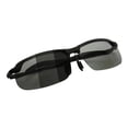 thumbnail image 3 of 3x Polarisierte Sonnenbrille Herren UV400 Brille Grau Polarisiert Zulema Gafas de sol polarizadas para hombre, 3 of 8