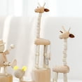 thumbnail image 5 of Yvsxxv Movable Wooden Giraffe Puppet Figurine, Handcrafted Desktop Home Decor, 5 of 7