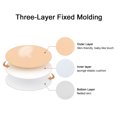 thumbnail image 2 of 2pcs/6PCS Cosmetic Air Puff Beauty Makeup Facial makeup tools Foundation Sponge Powder Puff Blending Pads Facial Face Foundation BB CC Cream Tools, 2 of 8